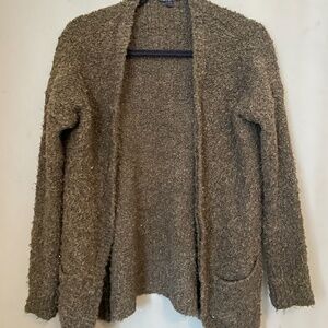 Topshop Women’s Olive Cardigan